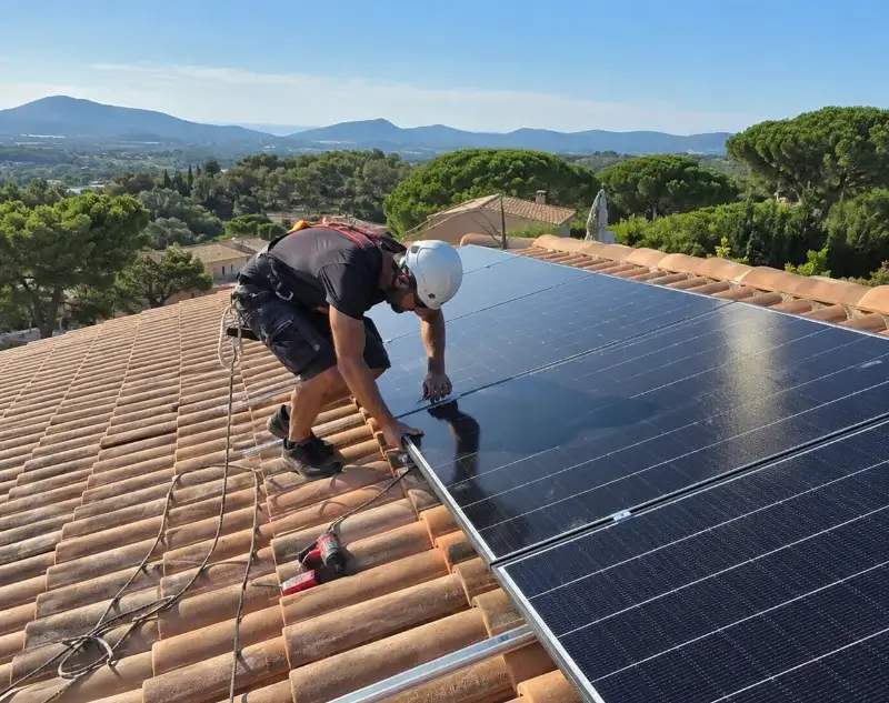 Installateur panneaux solaires Locmalo — pose photovoltaïque sur toiture